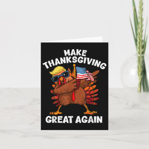 Gör Thanksgivingen Underbar igen för att dansa Tur Kort