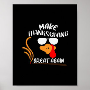 Gör Thanksgivingen Underbar igen, roligt Turkiet-m Poster