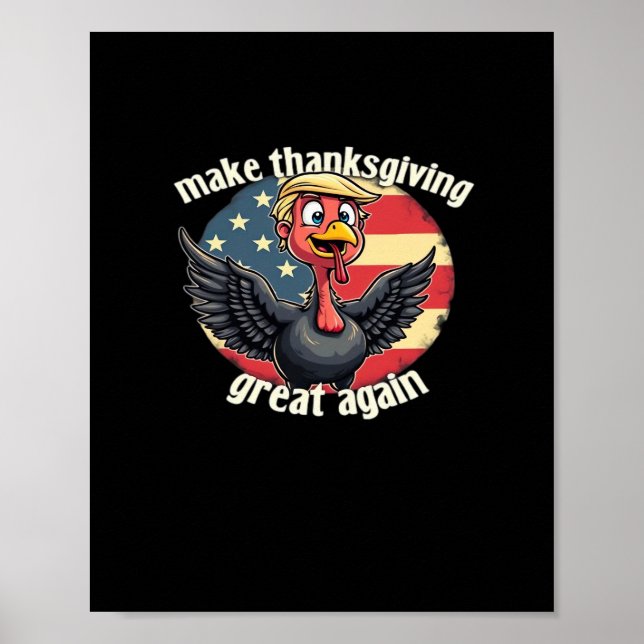 Gör Thanksgivingen Underbar igen, Thanksgiving Poster (Framsidan)