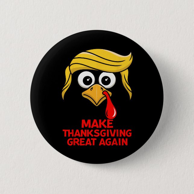 Gör Thanksgivingen Underbar igen Trump Turkiet lus Knapp (Framsida)
