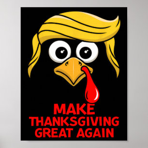 Gör Thanksgivingen Underbar igen Trump Turkiet lus Poster