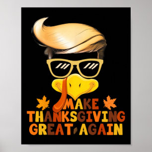 Gör Thanksgivingen Underbar igen Trump Turkiet lus Poster