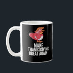 Gör Thanksgivingen Underbar igen Trumpkin - Basic  Kaffemugg<br><div class="desc">En grundläggande pumpa humor Trumpkin-konstruktion. Enkelt,  roligt och festligt.</div>