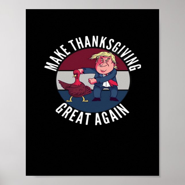 Gör Thanksgivingen Underbar igen Trumpkin - Classi Poster (Framsidan)