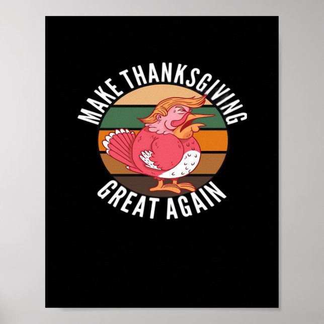 Gör Thanksgivingen Underbar igen Trumpkin - Hallow Poster (Framsidan)