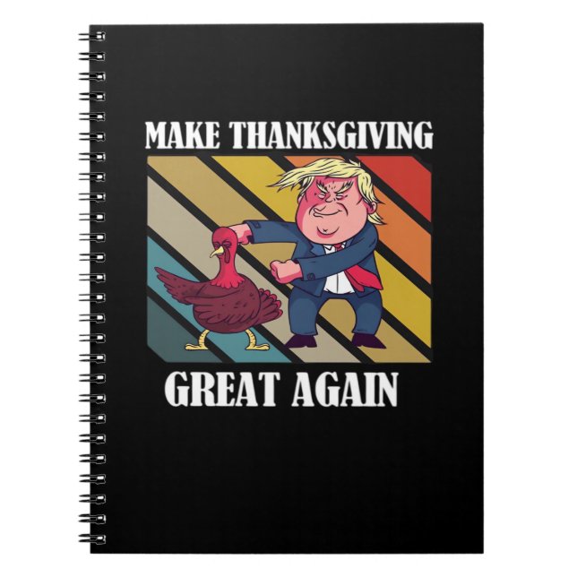 Gör Thanksgivingen Underbar igen Trumpkin - Sloth  Anteckningsbok (Framsidan)