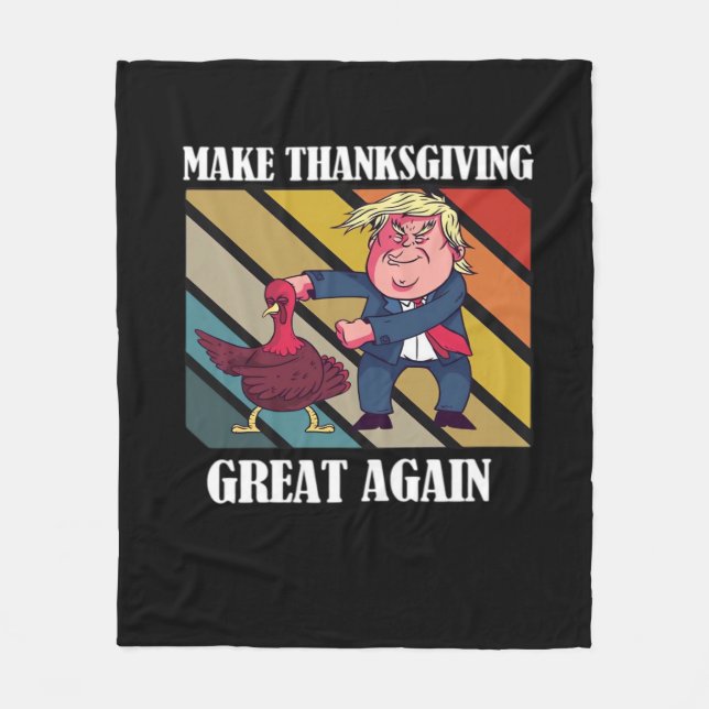 Gör Thanksgivingen Underbar igen Trumpkin - Sloth  Fleecefilt (Framsidan)