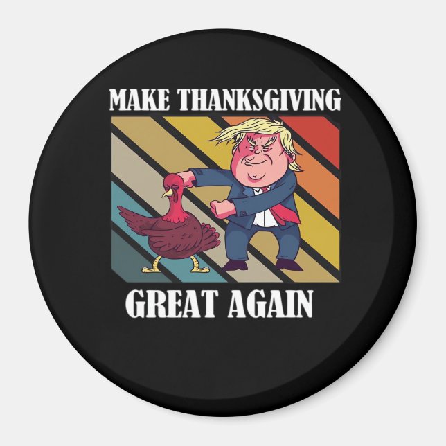 Gör Thanksgivingen Underbar igen Trumpkin - Sloth  Magnet (Framsidan)