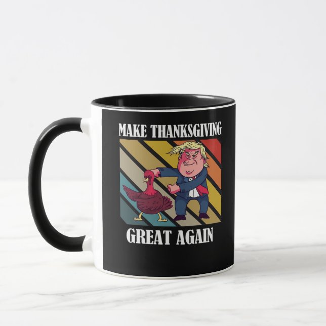 Gör Thanksgivingen Underbar igen Trumpkin - Sloth  Mugg (Vänster)
