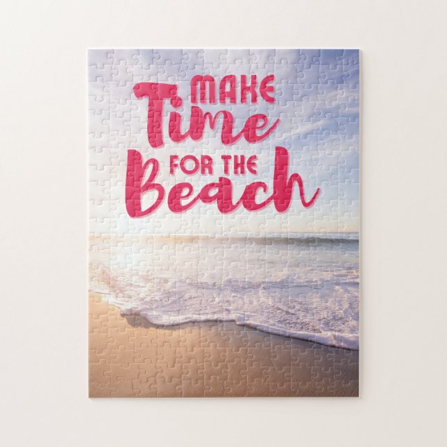 Gör tid för Beach Pussel (Vertikal)