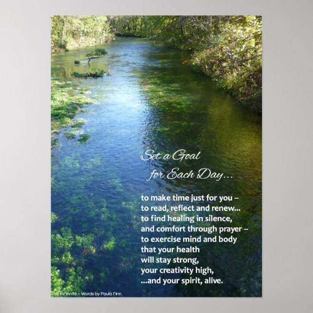 Gör tid för dig själv.. poster (Framsidan)