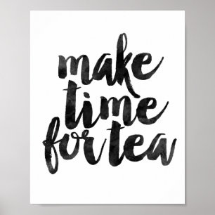 Gör Time för Tea Poster