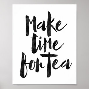 Gör Time för Tea Poster