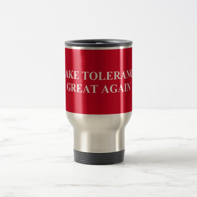 Gör toleransen Underbar igen Resemugg (Center)