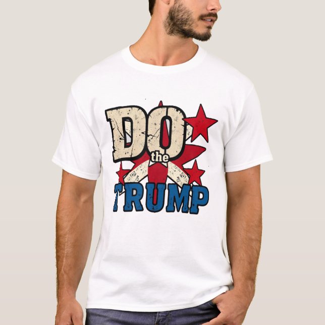 Gör Trump Manar Basic-Shirt T Shirt (Framsida)