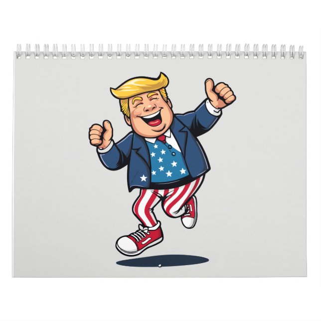 Gör trumpen kalender (Omslag)