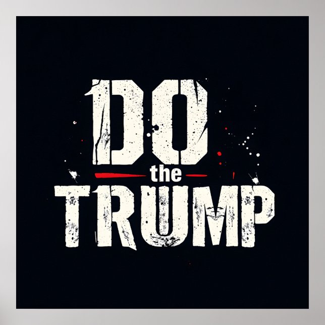 Gör trumpen poster (Framsidan)