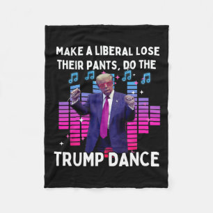 Gör Trumpenheten Dance - Pro Trump-familjen för nä Fleecefilt