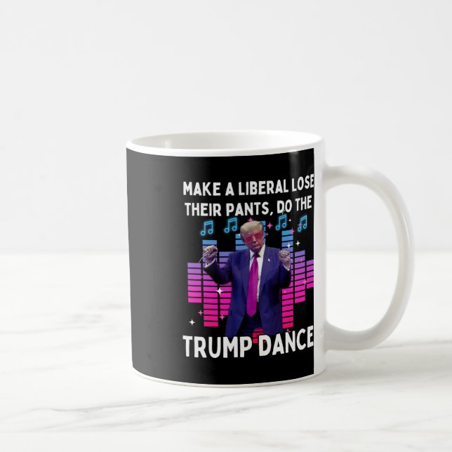Gör Trumpenheten Dance - Pro Trump-familjen för nä Kaffemugg (Höger)