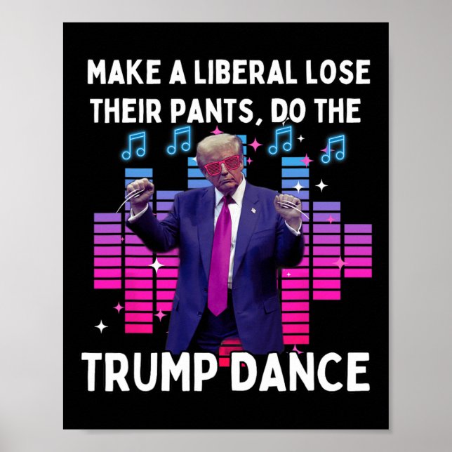 Gör Trumpenheten Dance - Pro Trump-familjen för nä Poster (Framsidan)