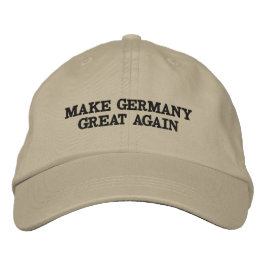 Gör Tyskland Stort Igen Hatt Broderad Keps