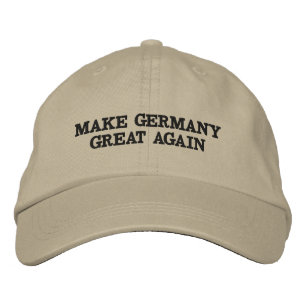Gör Tyskland Stort Igen Hatt Broderad Keps