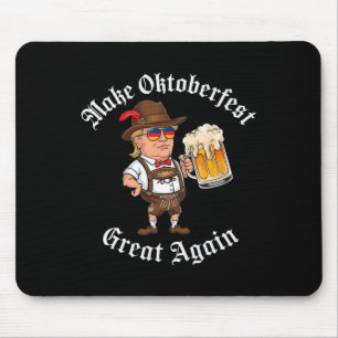 Gör Underbar igen lustigt Trump Drink Beer Musmatta