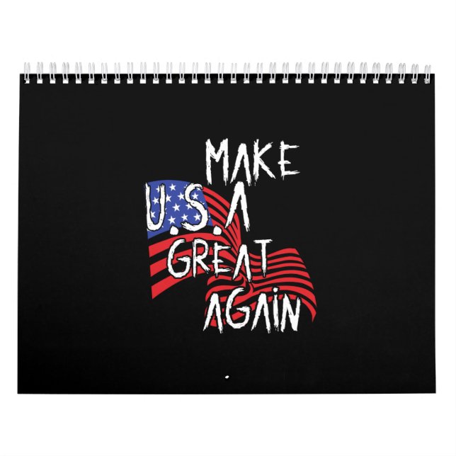 GÖR USA UNDERBART IGEN KALENDER (Omslag)