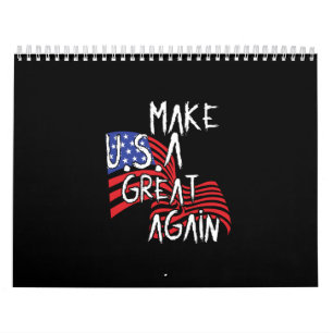 GÖR USA UNDERBART IGEN KALENDER