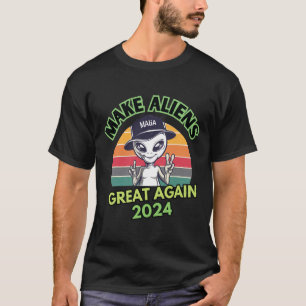 Gör Utomjordingarna Underbara igen, roligt Mega Tr T Shirt