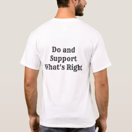 Gör vad är Höger T Shirt
