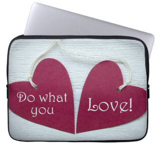 Gör vad dig kärlek 3 laptop sleeve