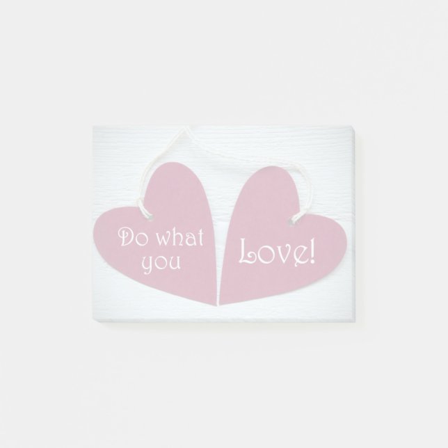Gör vad dig kärlek 3 post-it block (Framsida)