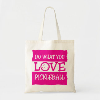 GÖR VAD DU ÄLSKAR - PICKLEBALL TYGKASSE