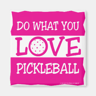 GÖR VAD DU KÄRLEKAR, KÄRLEK PICKLEBALL MAGNET