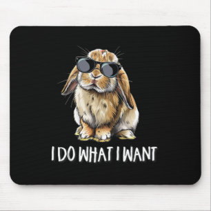 Gör Vad Jag Vill Mini Holland Lop Kanin Kanin Älsk Musmatta