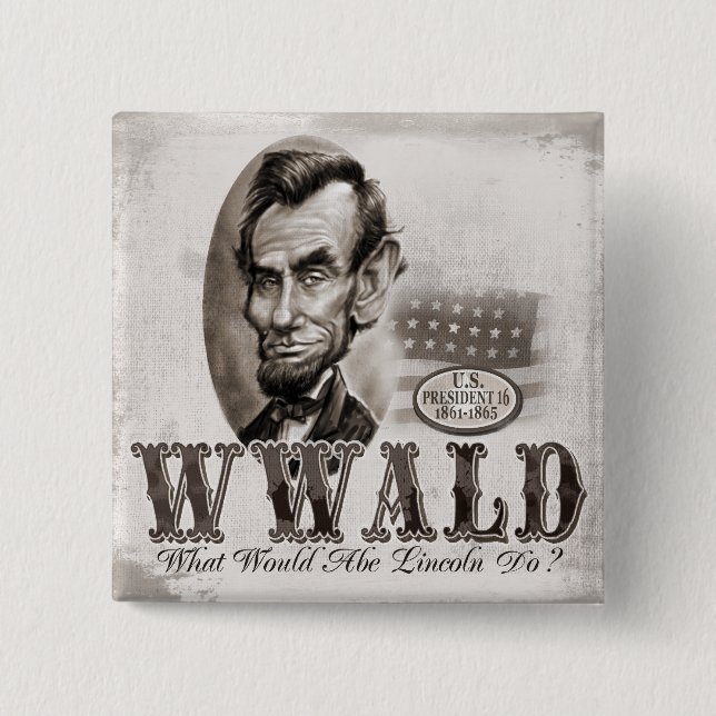 Gör, vad skulle Abe Lincoln Knapp (Framsida)