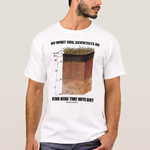 Gör vad smutsar forskare spenderar mer Time smuts Tee Shirt