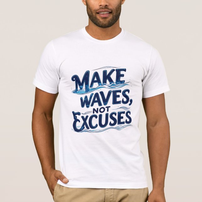 Gör Vågar, inte ytterkläder T Shirt (Framsida)