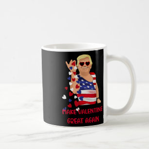 Gör Valentine Underbar igen till en rolig Trump-Fl Kaffemugg