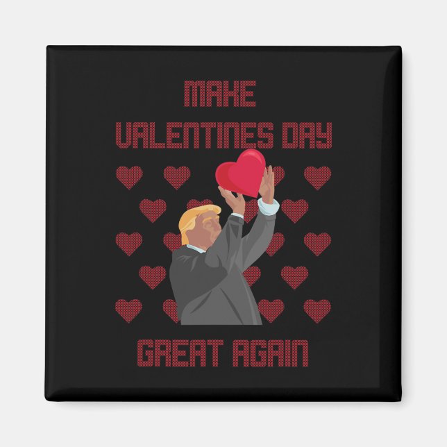 Gör Valentines day till Underbar igen, lustigt Don Magnet (Framsidan)