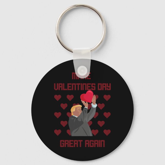 Gör Valentines day till Underbar igen, lustigt Don Nyckelring (Framsida)