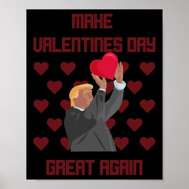 Gör Valentines day till Underbar igen, lustigt Don Poster (Framsidan)