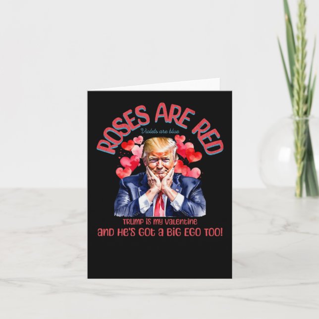 Gör Valentines day Underbar igen till en rolig tru Kort (Framsida)