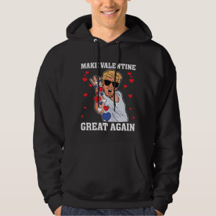 Gör Valentineserna Underbara igen till Trump Salt Hoodie