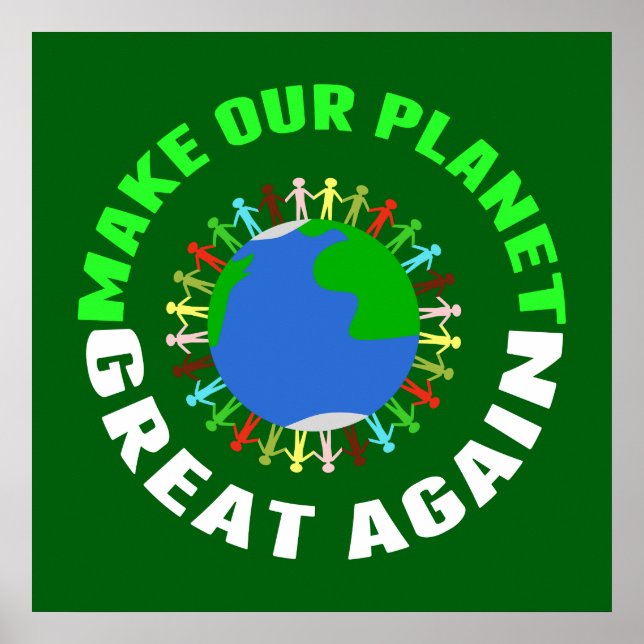 Gör vår planet bra igen poster (Framsidan)