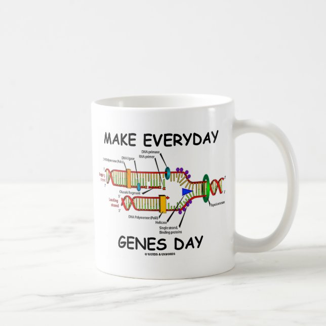 Gör vardagsdagen av gener (Jeans Day) Kaffemugg (Höger)