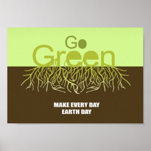 GÖR VARJE DAG JORDSDAG POSTER