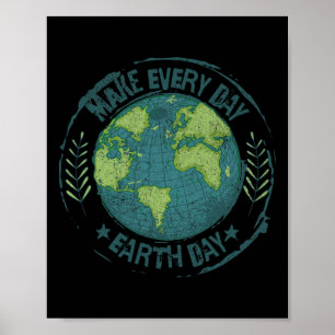 Gör varje dag till miljödagen Klimatet Poster