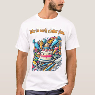 Gör världen till bättre Ställe: Kummedesigner T Shirt